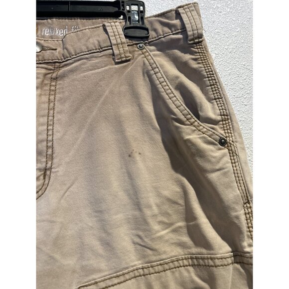 Carhartt Mens 34x32 Relaxed Fit Double Utility Canvas Carpenter Pants 101711-257 - Picture 3 of 8